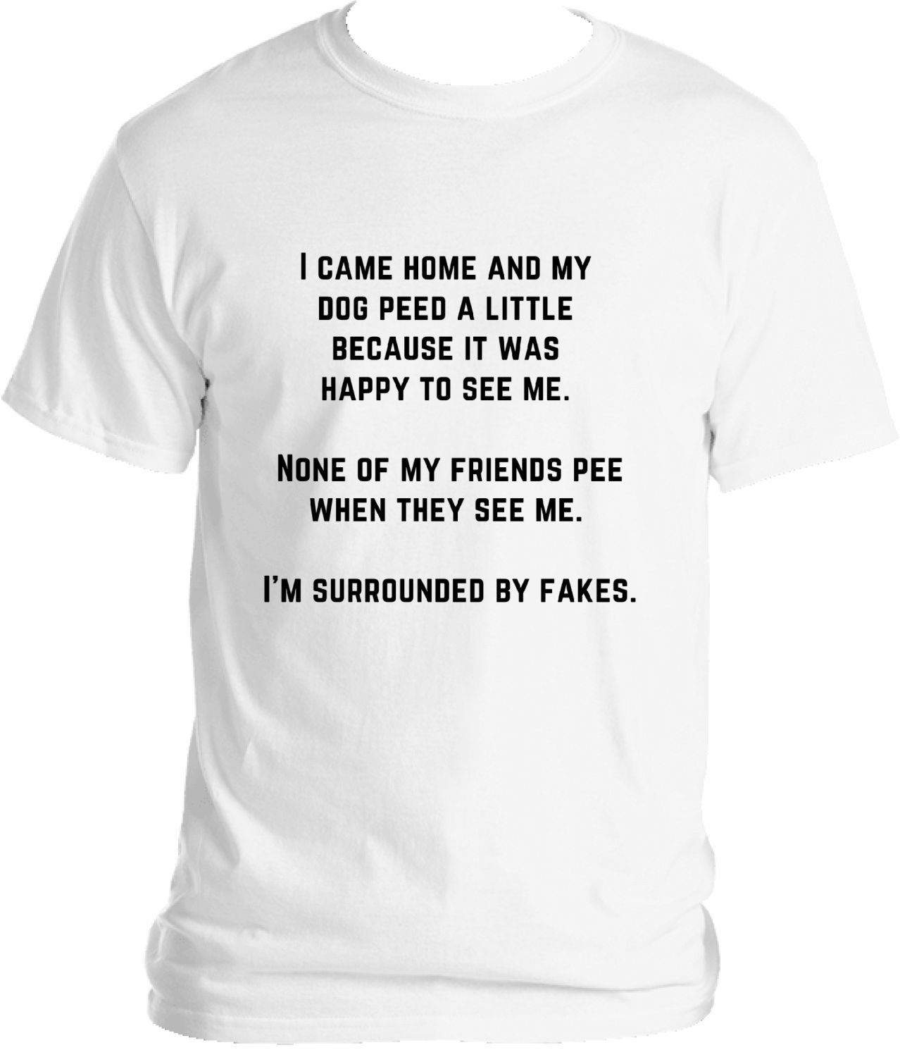 Surrounded By Fakes Tee