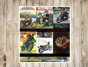 2025 NGWCLUB GOLDWING CALENDAR 50 YEARS