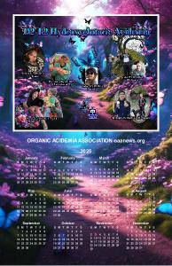 2025  D2 and L2HGA Calendar Poster