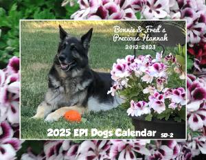 Epi4Dogs 2025 Cal #SD2