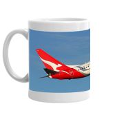 Qantas plane landing