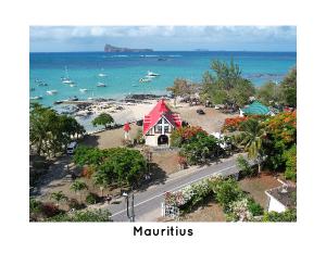 Mauritius from above