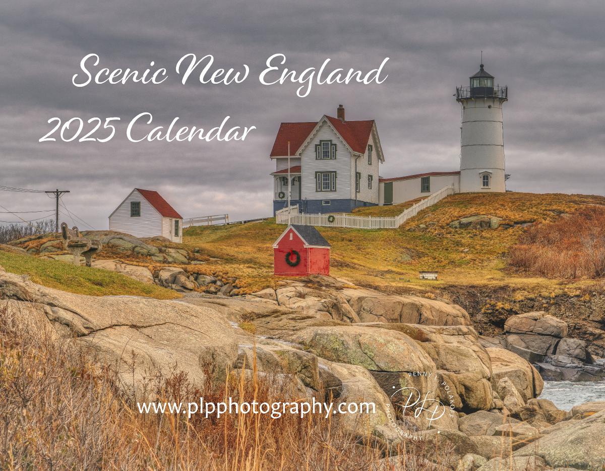 Scenic New England 2025 Calendar