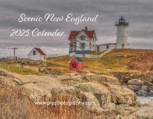 Scenic New England 2025 Calendar