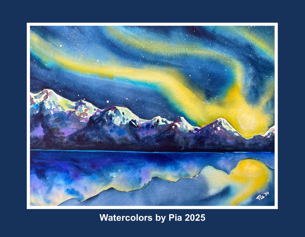 Watercolors by Pia 2025