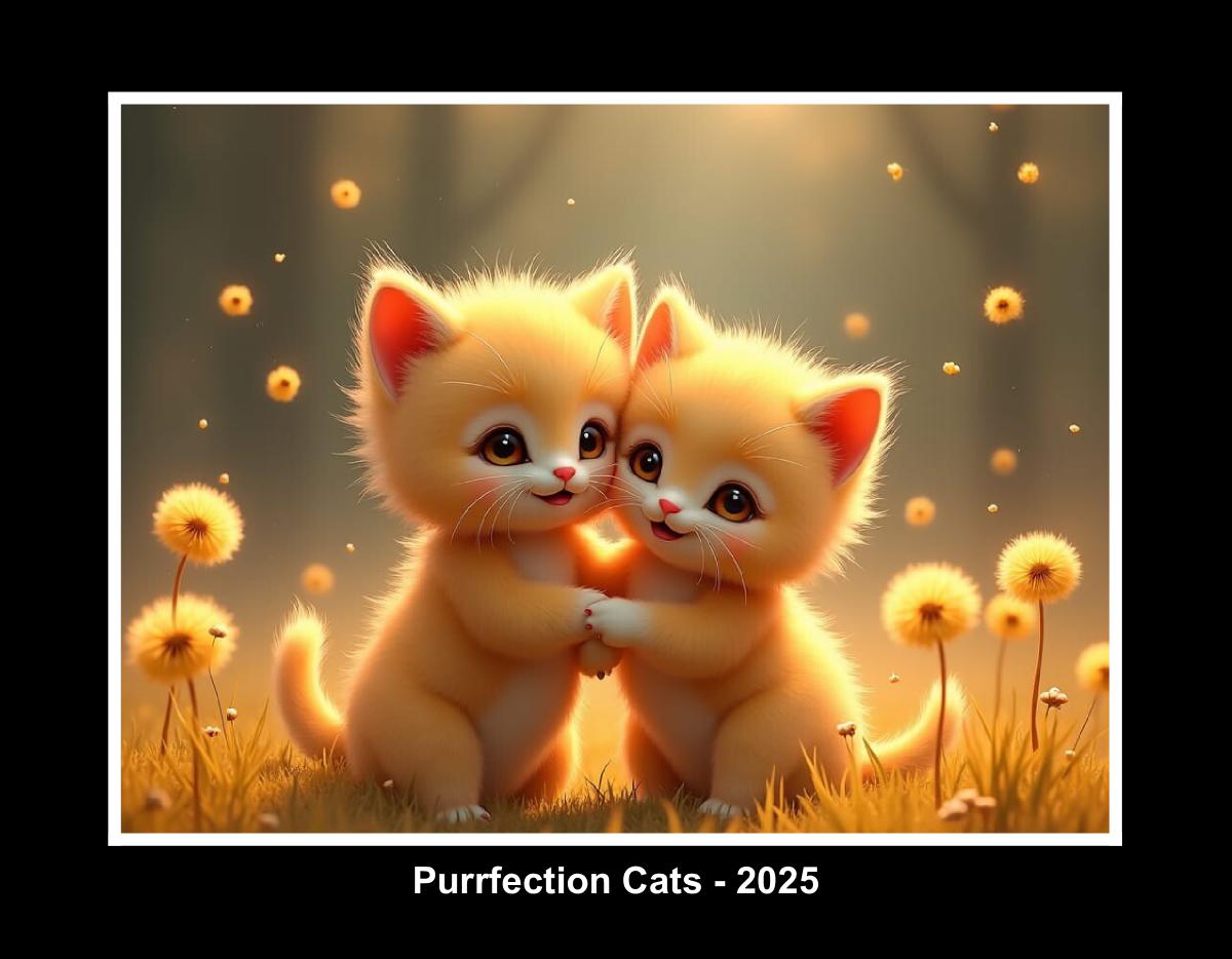 PurrfectionArtist calendar - Soul mates