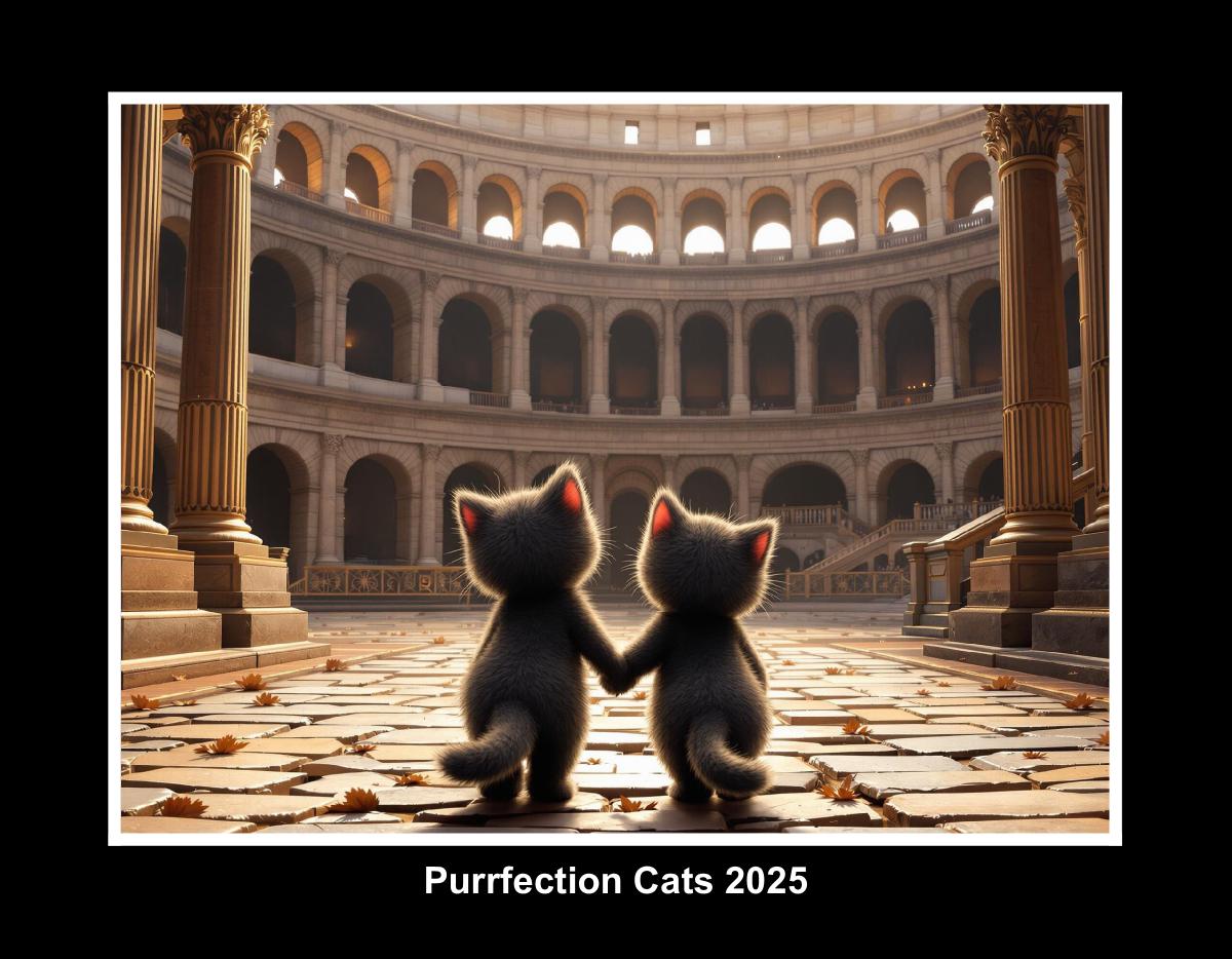 PurrfectionArtist calendar Cats of Ancient Wonder