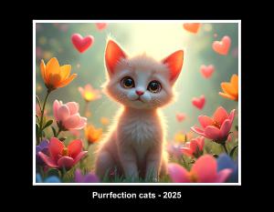 PurrfectionArtist calendar - Flowers