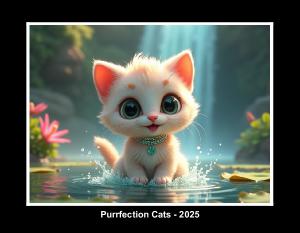 PurrfectionArtist calendar - Waterfall