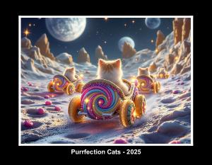 PurrfectionArtist calendar - Cat racing view