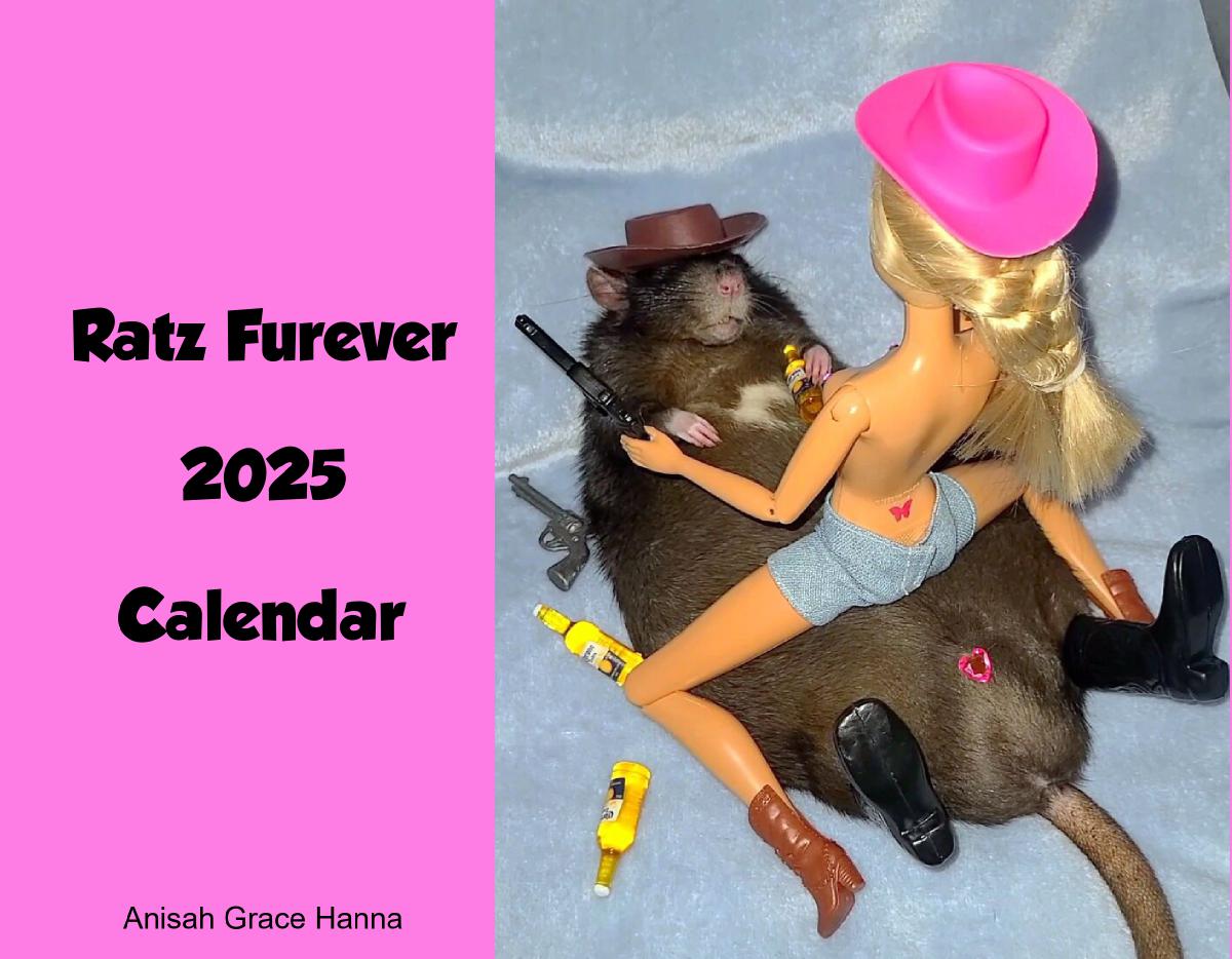 Ratz Furever 2025 Wall Calendar