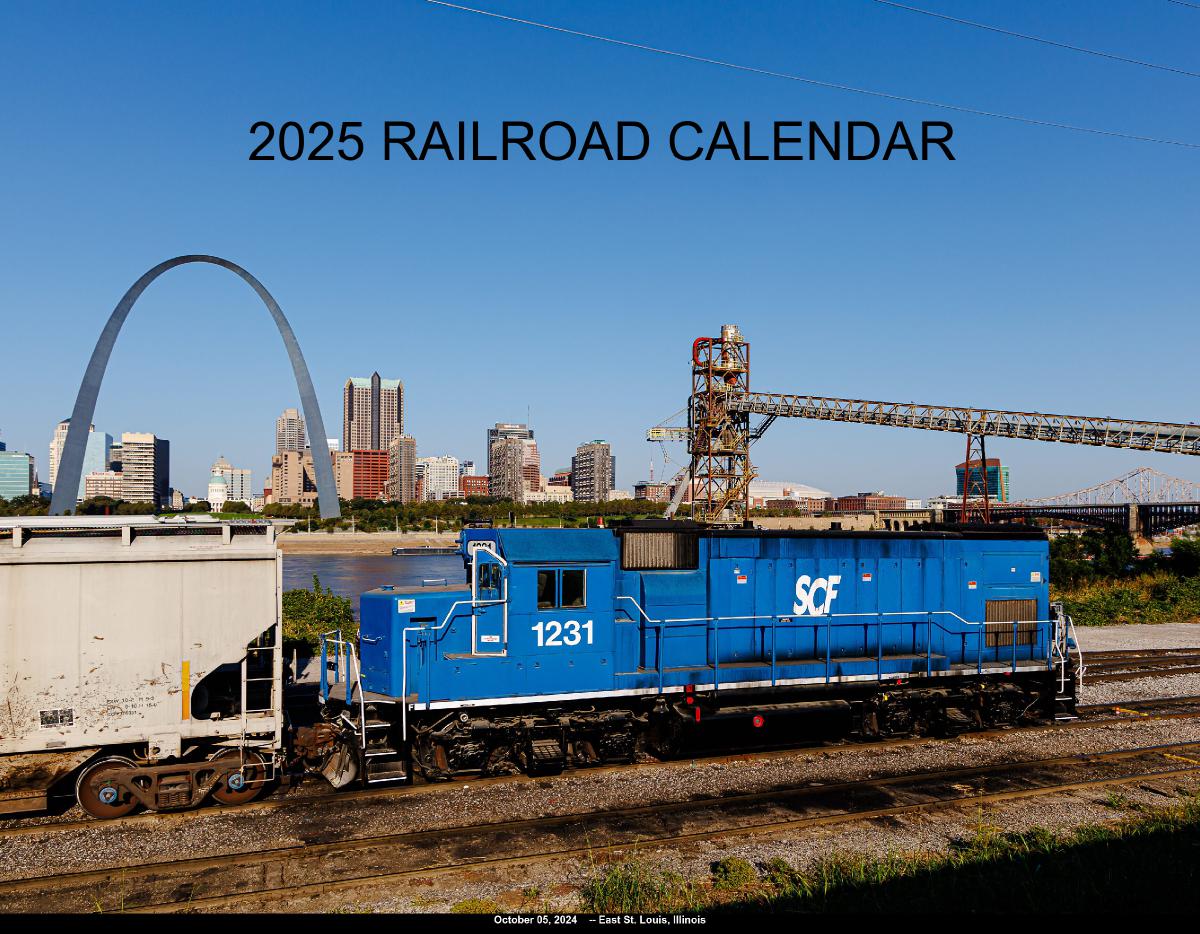 2025 Railroad Calendar