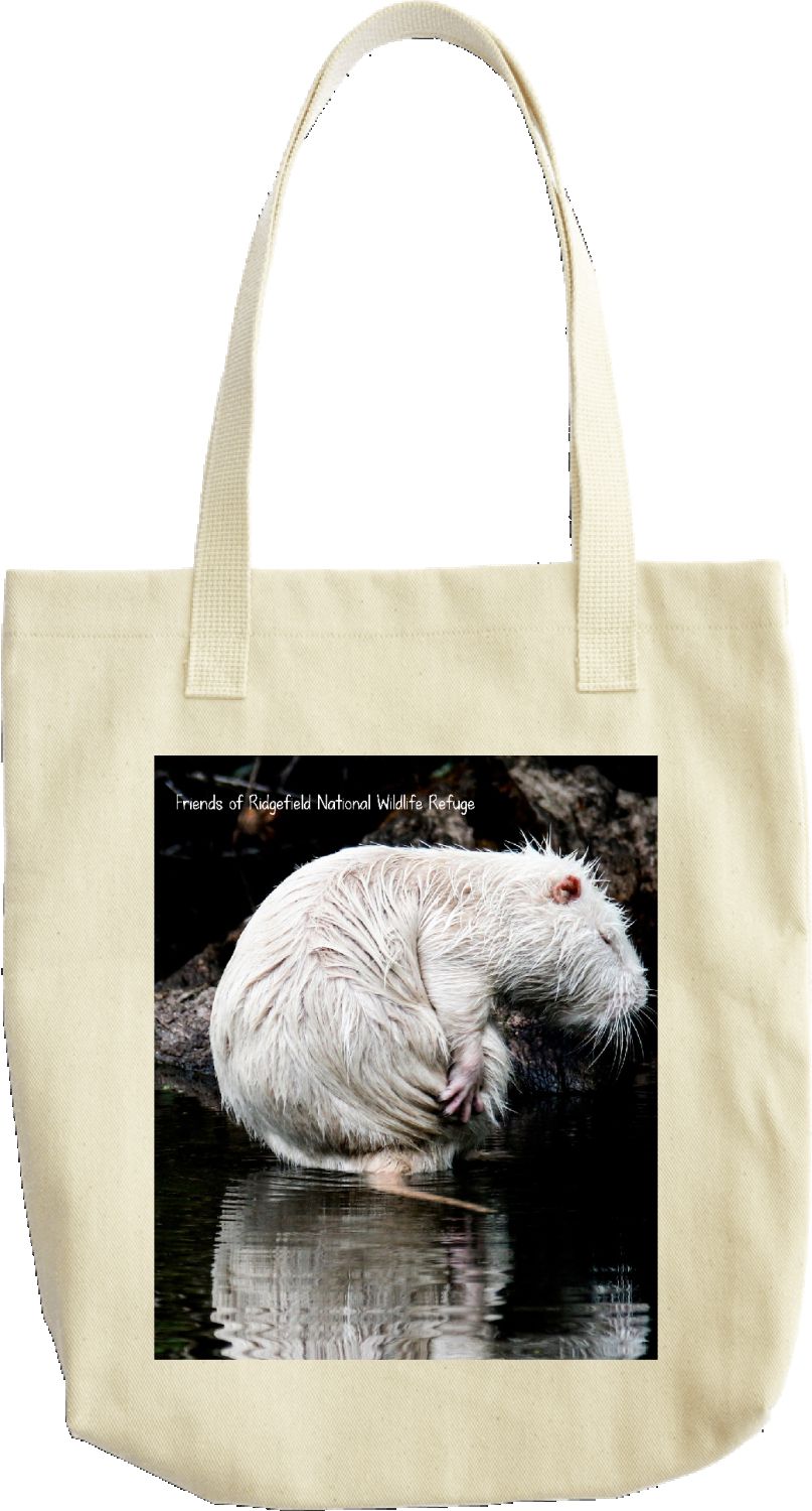 Friends of RNWR Nutria tote