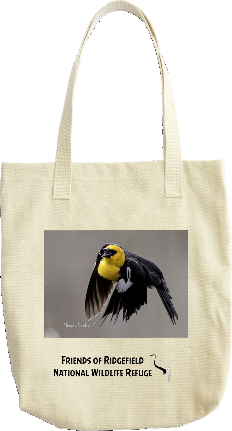 Yellow-headed Blackbird 2024 tote bag