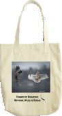 Harrier and Owl 2024 tote bag