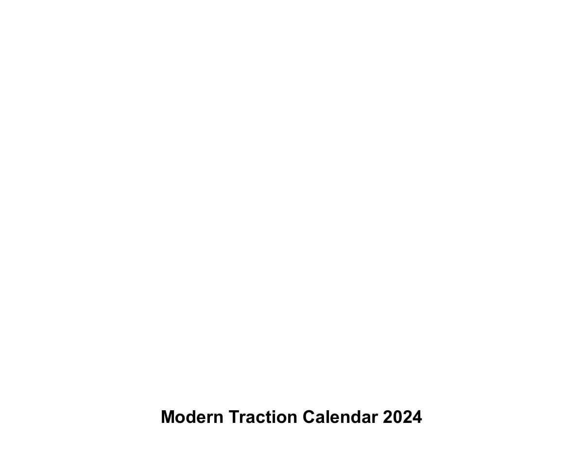 Modern Traction Calendar 2023 Create Photo Calendars