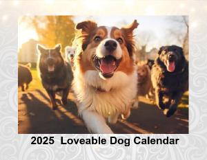 2025 Loveable Dogs Calendar