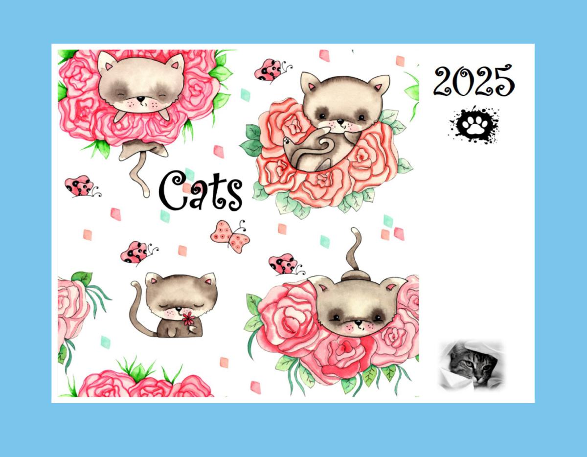 2025 Cats Calendar