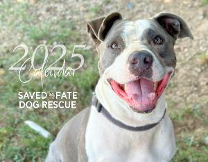 2025 Calendar by Saved By Fate Dog Rescue