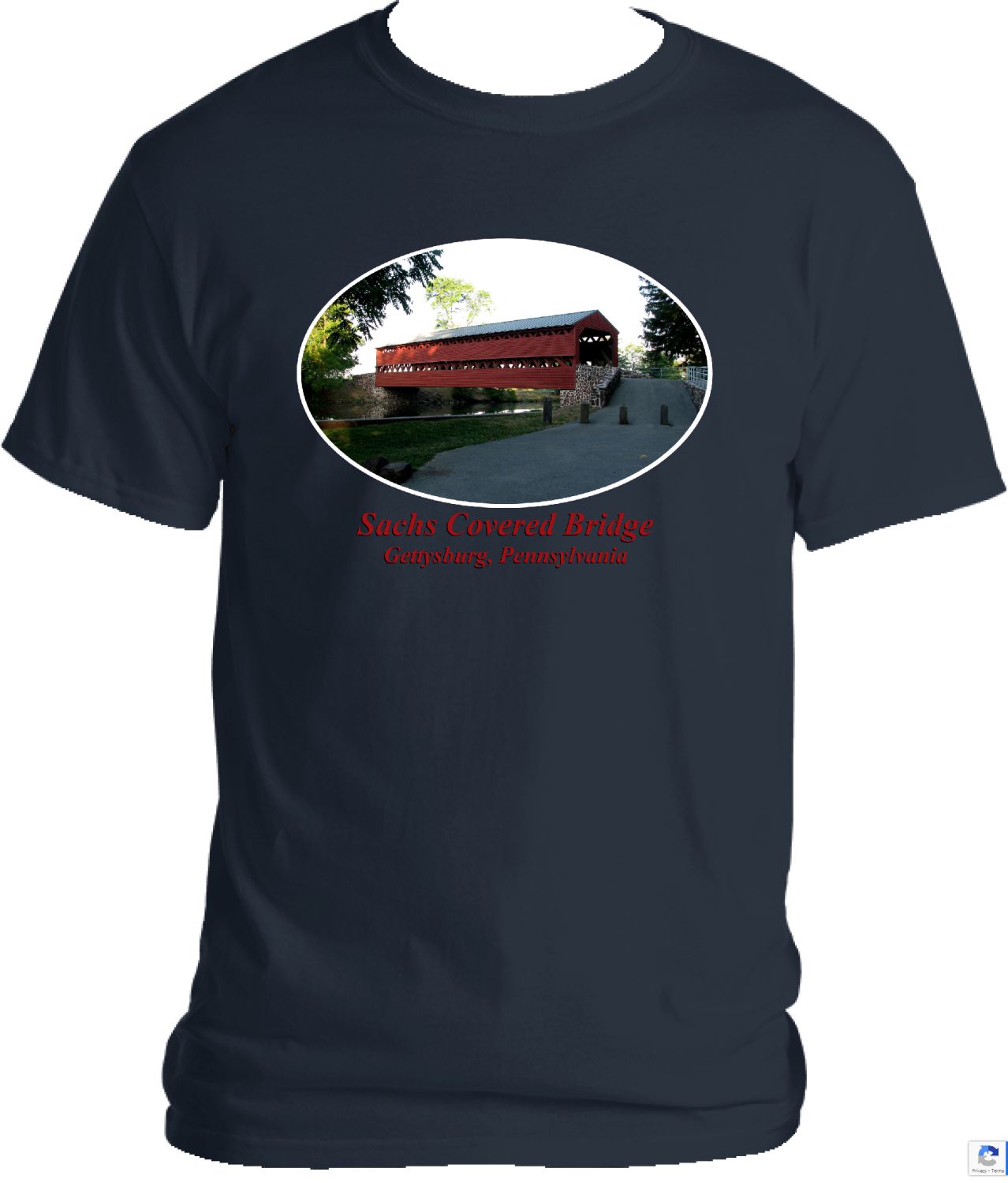 Sachs Covered Bridge tshirt