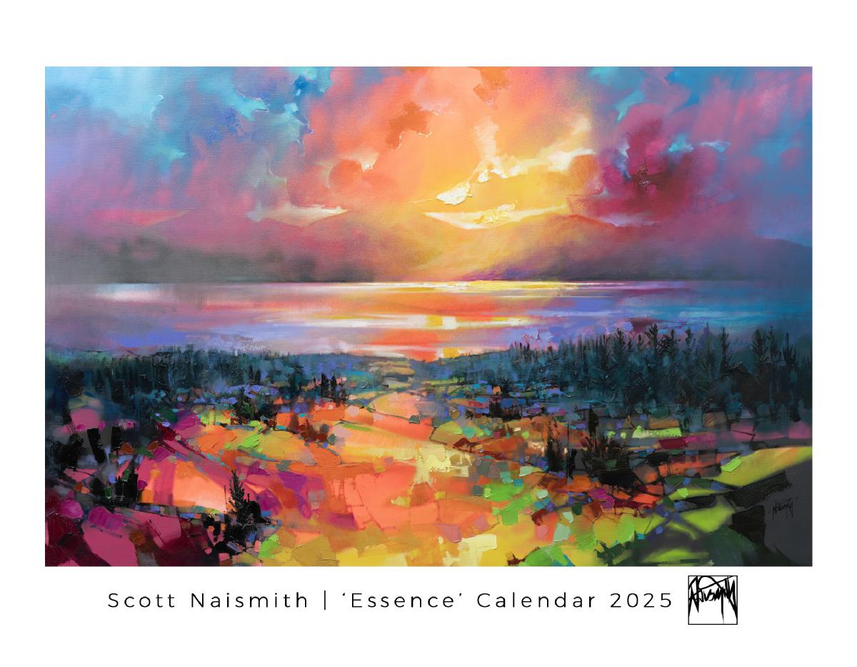 'ESSENCE' by Scott Naismith, Calendar 2025