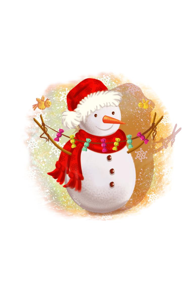 Christmas snowman