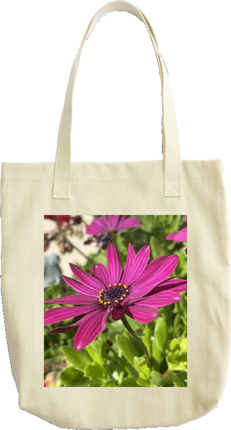 Flower tote bag 2