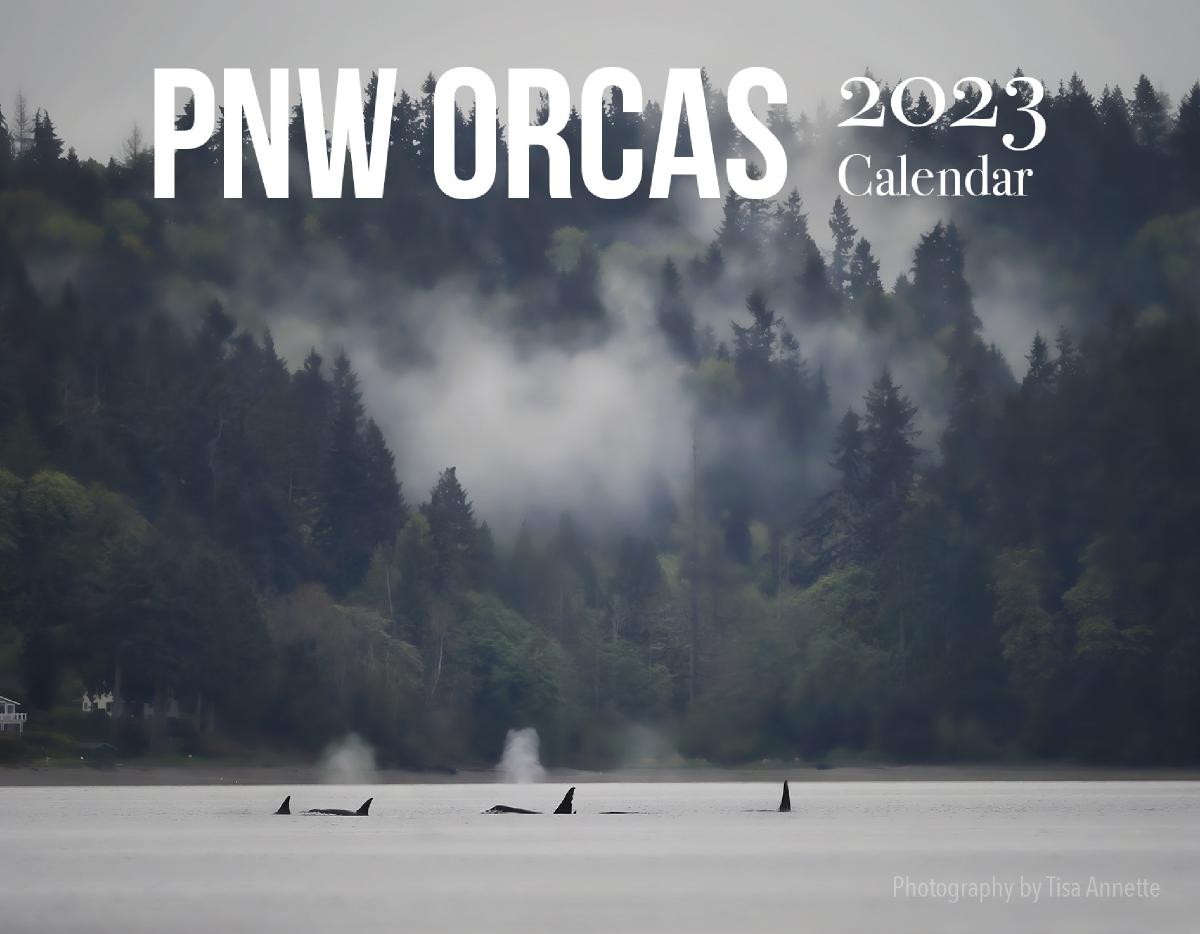 PNW Orcas 2023 Calendar Create Photo Calendars