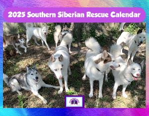 2025 Southern Siberian Rescue Calendar