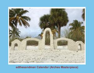 edthesandman 2025 Sandcastles Calendar