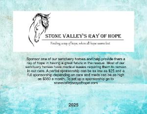 SVRH Sanctuary Horses 2025