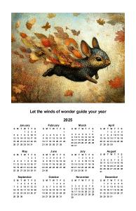 Autumn Whimsy: The Magical Flight Calendar