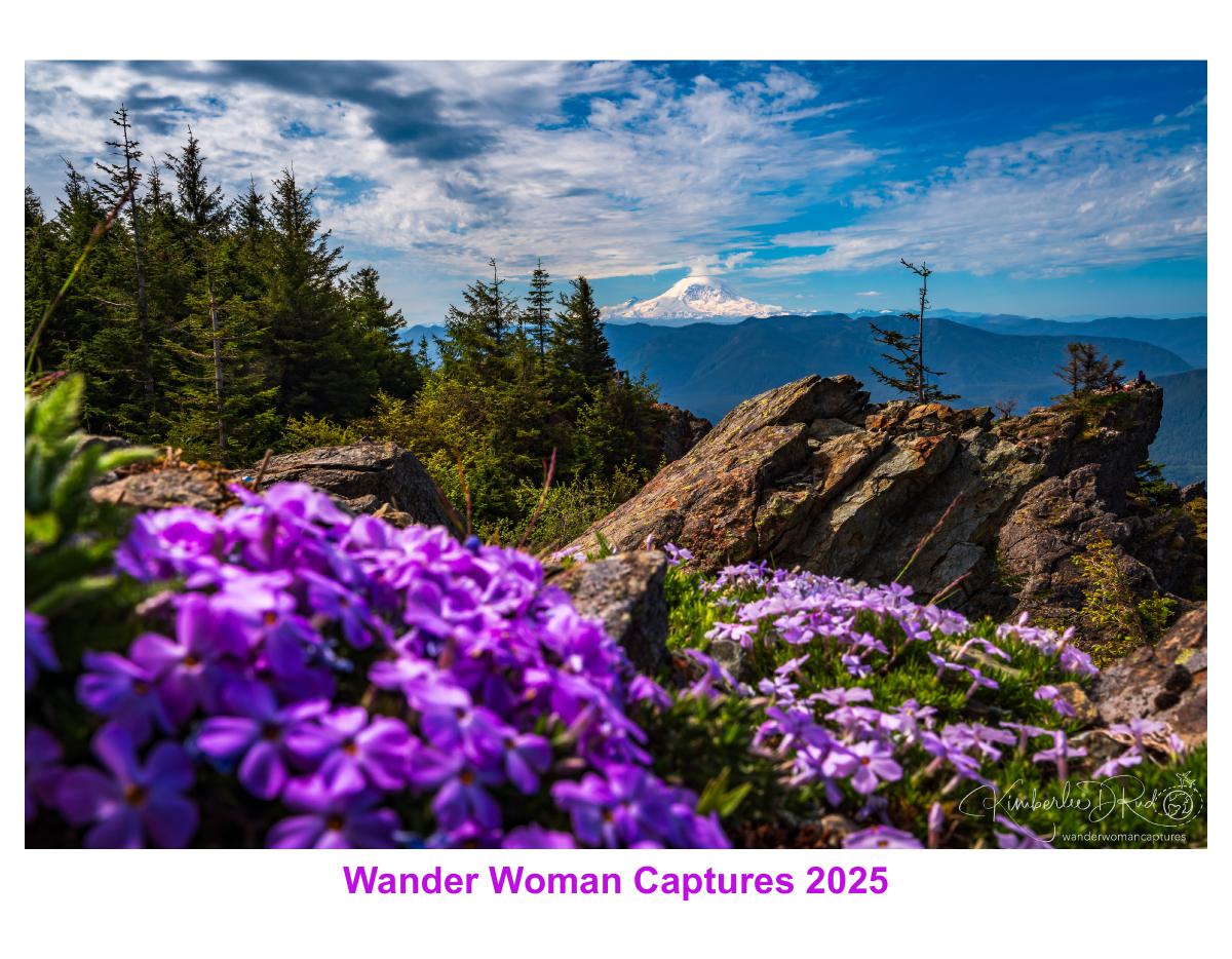 2025 Wander Woman Captures Calendar