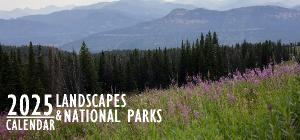 2025 Landscapes & National Parks Desktop Calendar