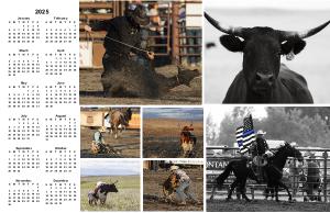 2025 Rodeo & Ranch Life Poster Calendar