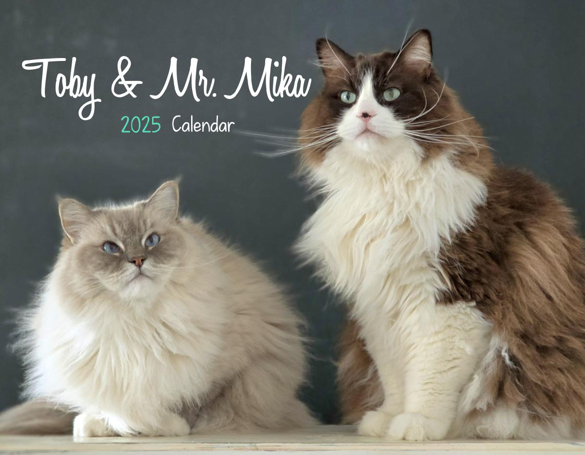 Toby & Mr. Mika 2025 Calendar