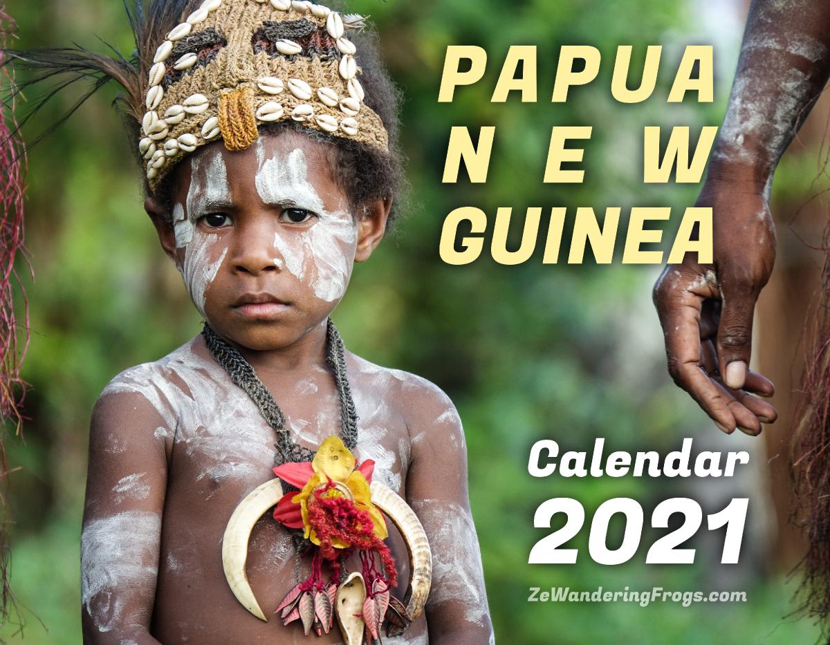 2021 Calendar Papua New Guinea Travels Create Photo Calendars