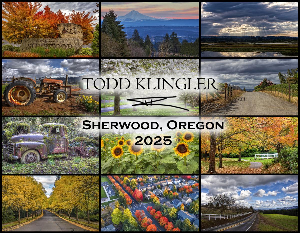 2025 Sherwood, Oregon Calendar