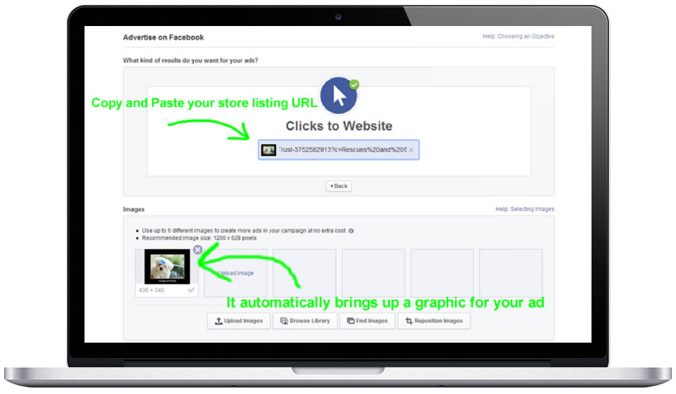 create facebook ad