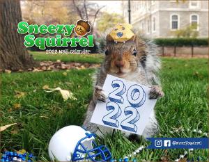 Sneezy The Squirrel 2022 Calendar | Create Photo Calendars